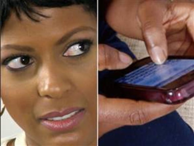 Has TODAY's Tamron Hall been sharing her location through Twitter and not even knowing it? 