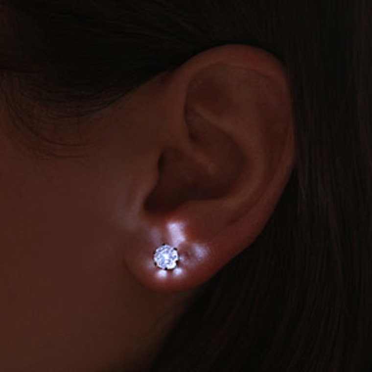 Light up your ears with these LED earrings.