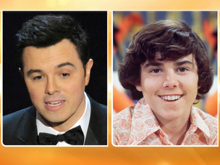 Here's the story: Some Oscar-watchers felt host Seth MacFarlane looked more than a little like Peter Brady.