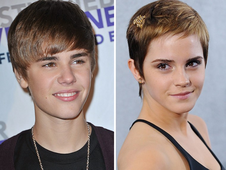Double trouble: Justin Bieber, shown at the