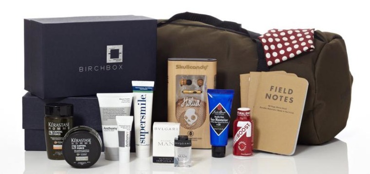 Know a man in need of a grooming update? The Men's Birchbox, valued at $240 worth of items, costs $45.