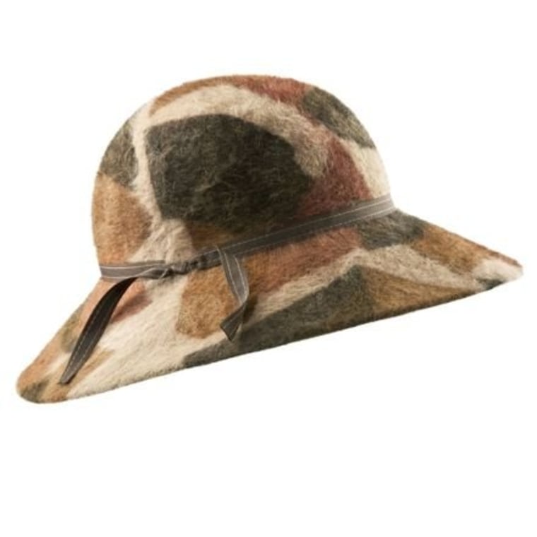 This hat may be camouflaged, but don't think it'll go unnoticed!