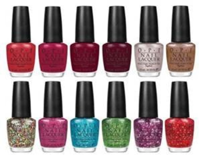 O.P.I.'s limited edition lacquers will include colors named Wocka-Wocka, Divine Swine, Pepe's Purple Passion and Meep-Meep-Meep.