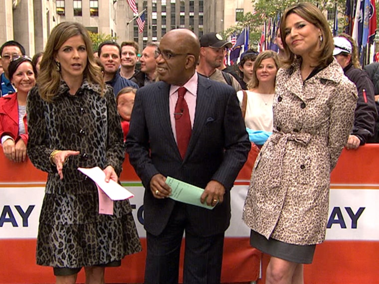 TODAY's Natalie Morales and Savannah Guthrie aren't afraid to get wild with their wardrobe.