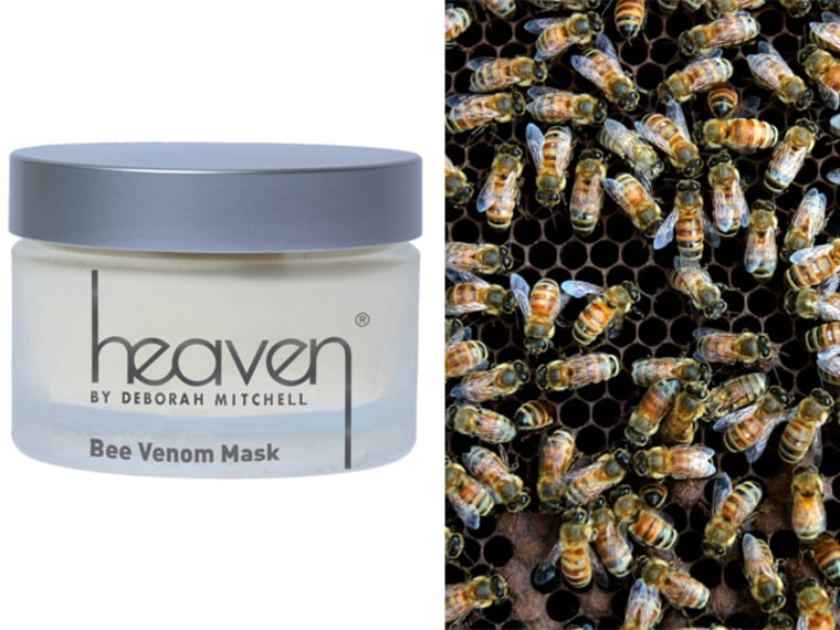 Heaven, a new beauty treatment for removing lines and wrinkles, has bee venom as an active ingredient.