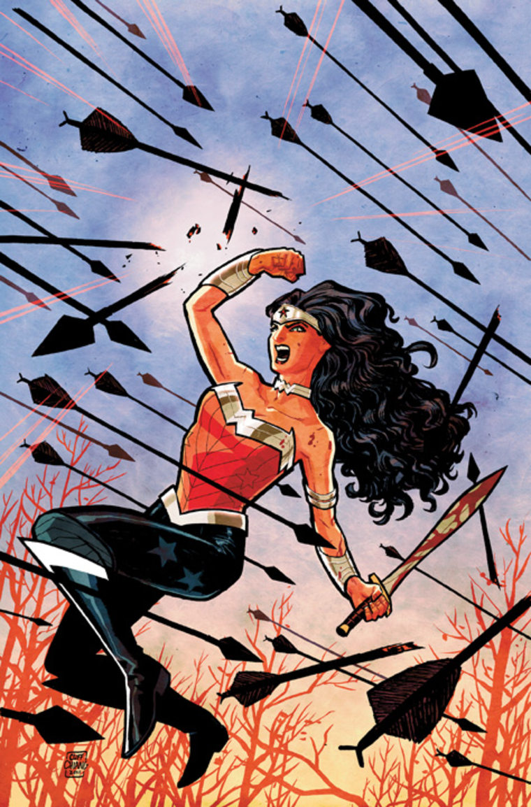 The cover of the upcoming new Wonder Woman No. 1.