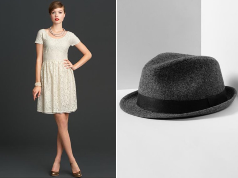 Sultry secretaries need apply: Lace Dress, Banana Republic Mad Men Collection, $130.