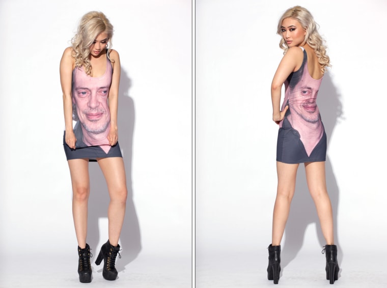 The Steve Buscemi dress gives you two times the Buscemi.