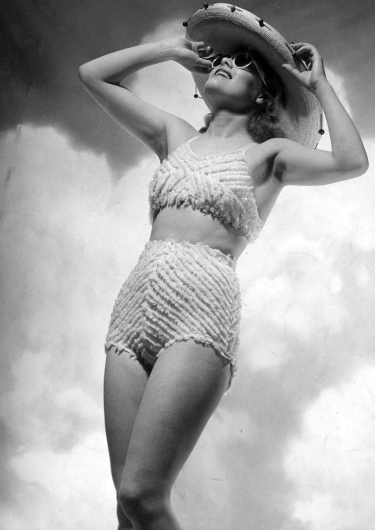 Then, a vintage bikini from the 1940s.