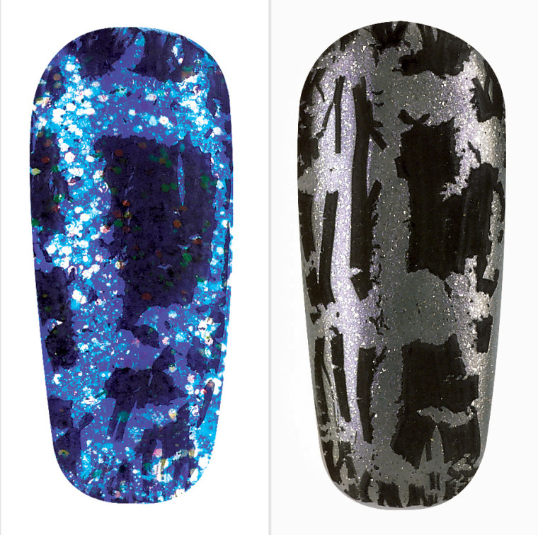 OPI's Shatter polish makes cracked nails chic.