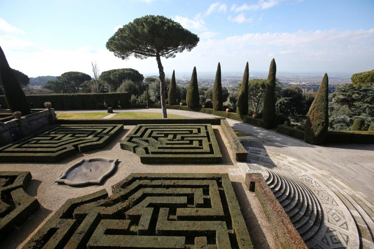 Gardens at Castel Gandolfo