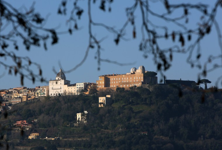 The Apostolic Palace and the Pontifical Villas of Castel Gandolfo on Lake Albano will be Pope Benedict XVI's residence during the next Conclave, in Rome, Italy.