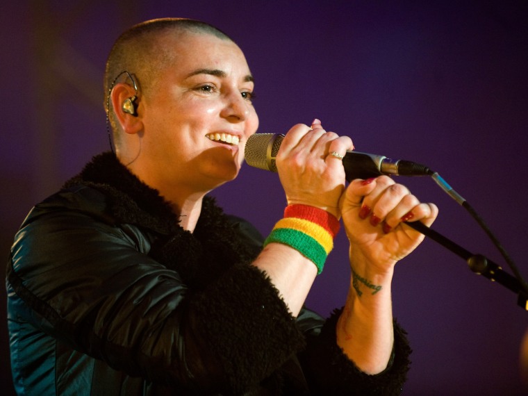 Sinead O'Connor, seen here in 2011, famously tore up a photo of the pope on \"Saturday Night Live