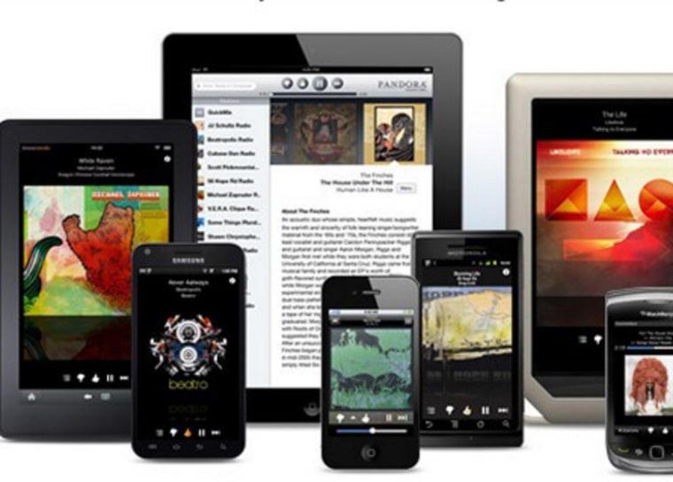 Pandora on mobile devices