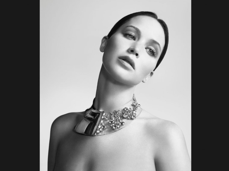 Actress Jennifer Lawrence believes digital manipulation was involved in her latest ad campaign.
