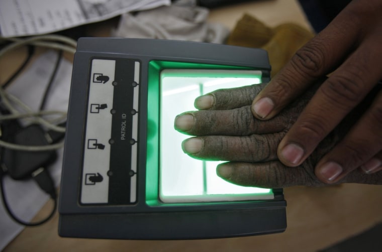 Villagers get eyeball scans for unique identification in India