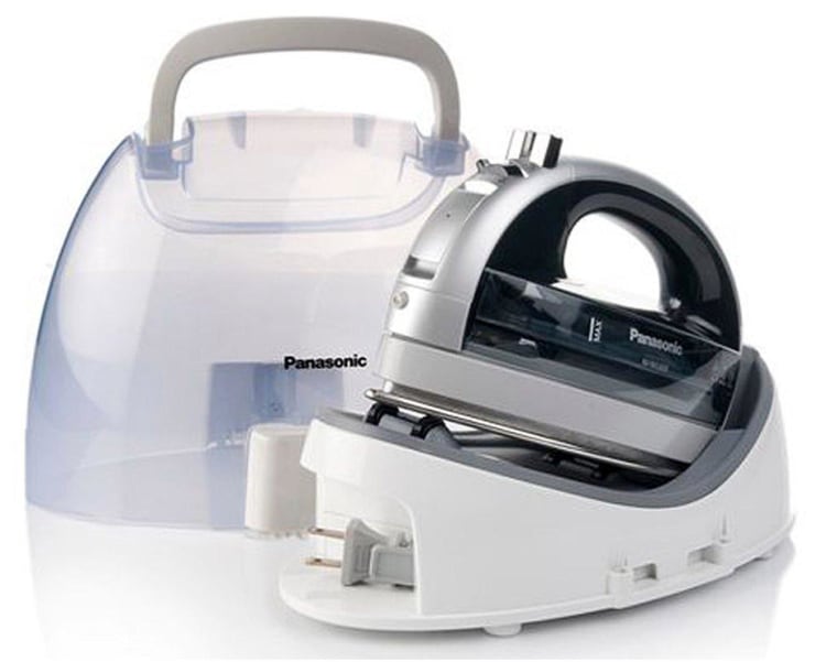 This steamer from Panasonic also comes with an iron.