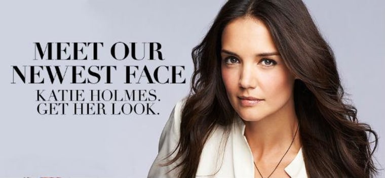 Katie Holmes is stunning as first celeb face of Bobbi Brown