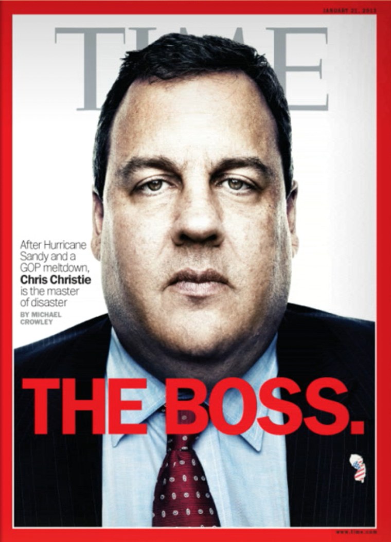 This week's TIME cover featured the New Jersey governor with a provocative headline.