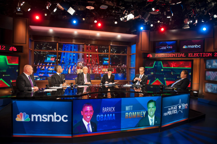 The Nation praises MSNBC's Election Night coverage