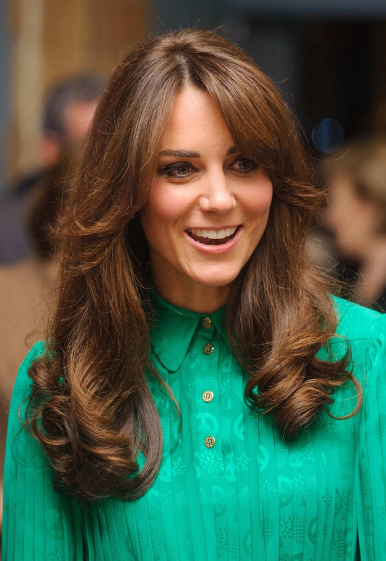 Kate experimented with a new style on Nov. 27.
