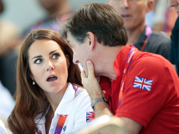 Kate showed off her range of emotion at the Olympics, pictured here on Aug. 9.