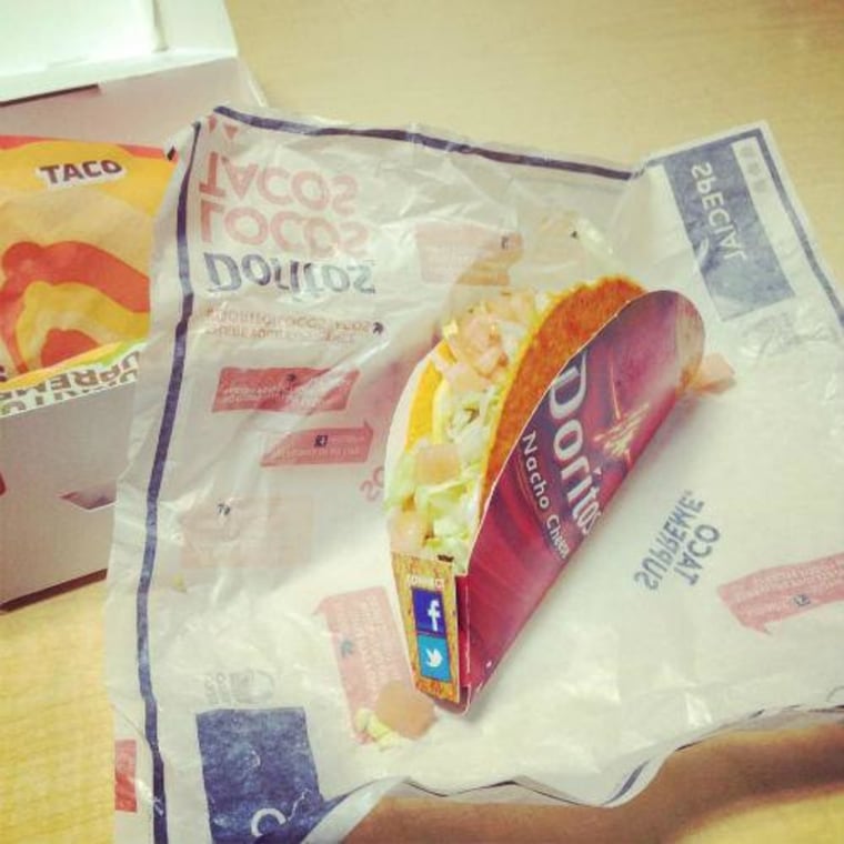 A Martha Stewart taco – perhaps with doily patterns cut in the wrapping – wouldn't make sense. A Doritos taco, on the other hand, makes a lot of sense, especially when you consider the two brands' shared corporate family history.