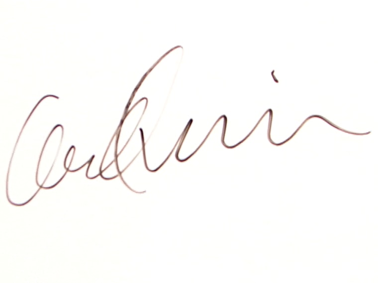 Carl Quintanilla's signature.