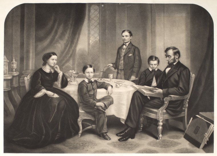Image: Lincoln family