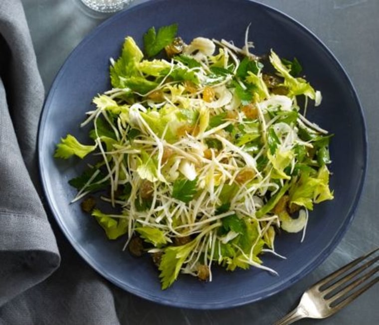 Try this crisp celery salad from Diane Morgan's cookbook, \"Roots.\"
