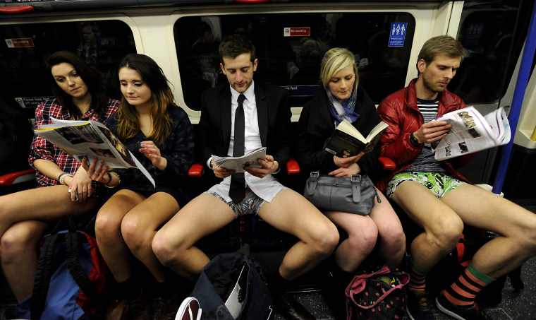 No Trousers On The Tube Ride | Things to do in London