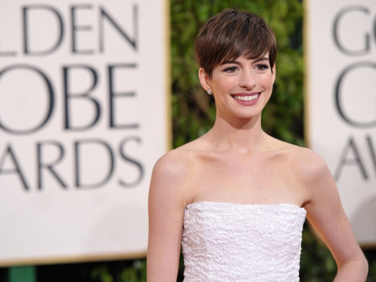 From Anne Hathaway to Jennifer Lawrence, the red carpet's most glamorous and fashion-forward celebrities.