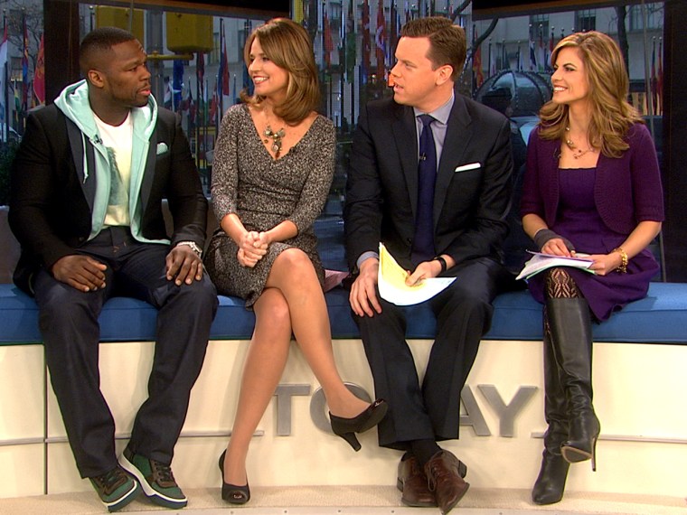 50 Cent chats with the TODAY anchors.