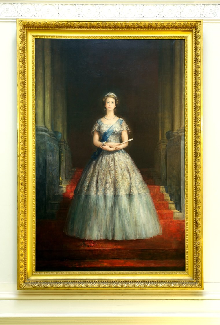 John Napper's portrait of Queen Elizabeth II was considered so unflattering that it was hidden from display.