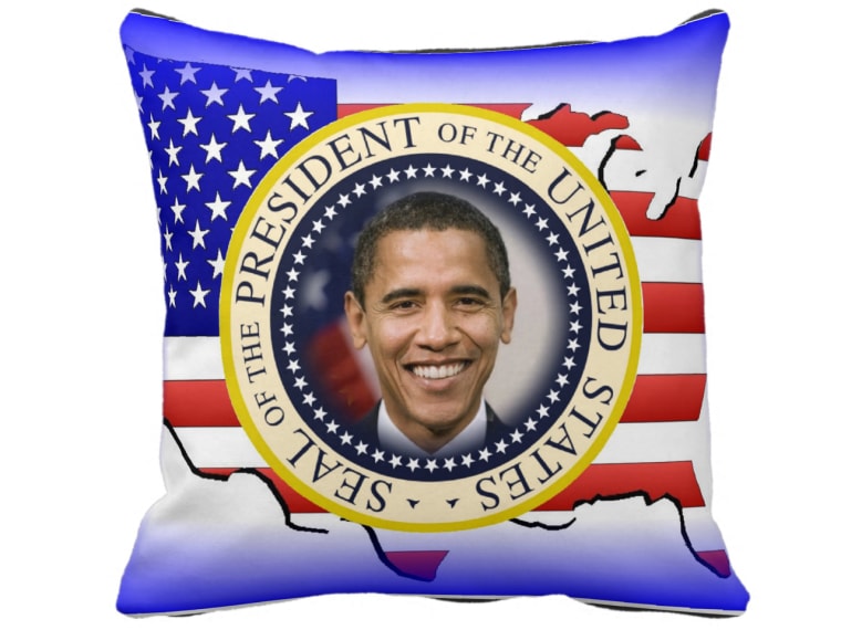 Presidential throw pillow, anyone?