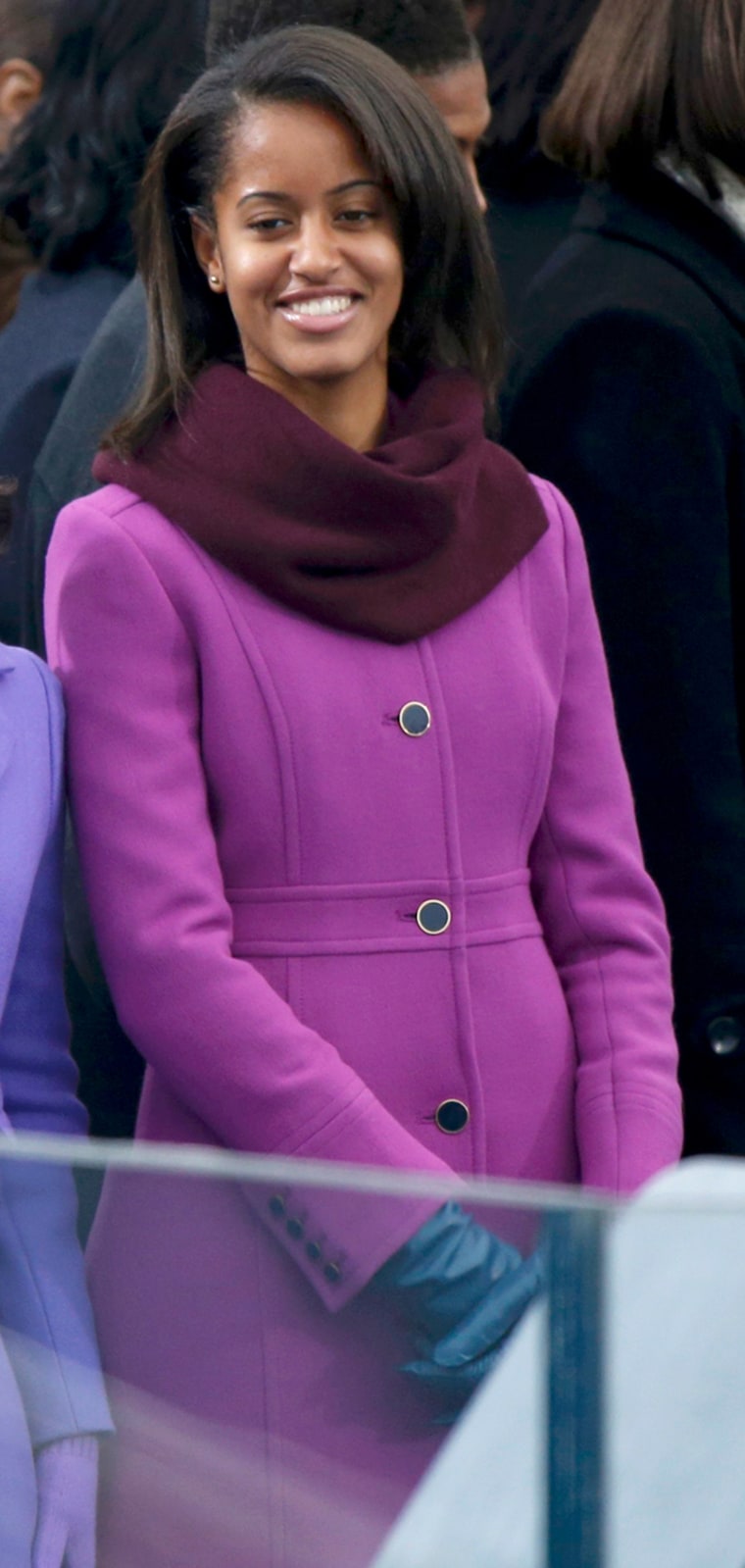 J crew 2025 purple coat