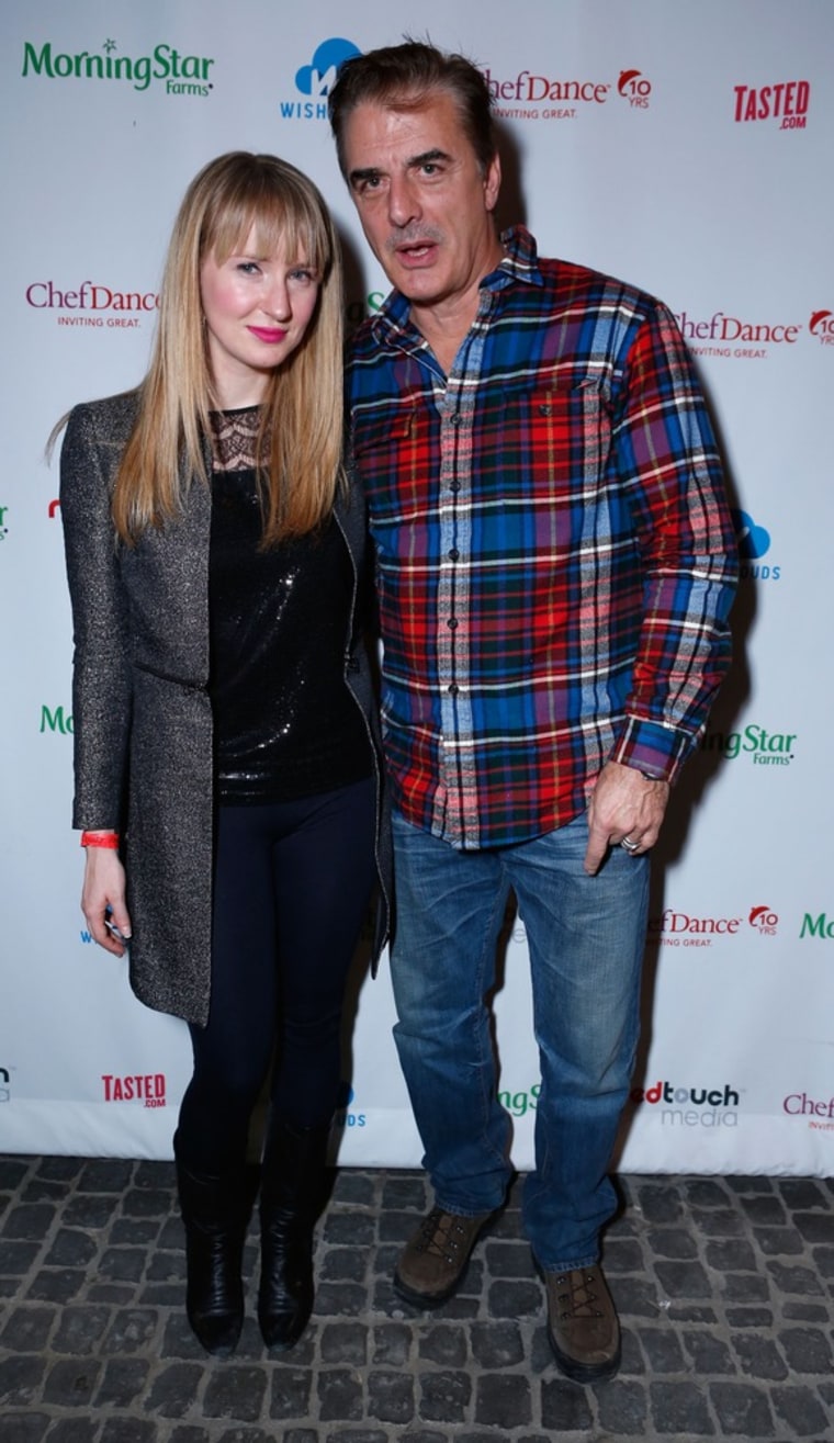 Halley Feiffer and Chris Noth attend Night 4 of ChefDance on Jan. 21 in Park City, Utah.