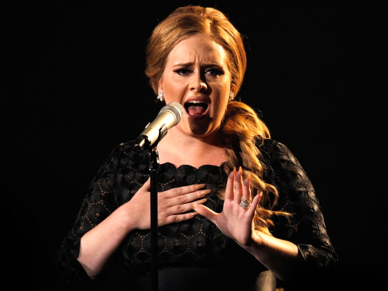 Adele at the 2011 MTV Video Music Awards.