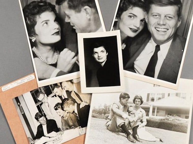 Collection of pictures from Kennedy's bachelor party from Sept. 1953.