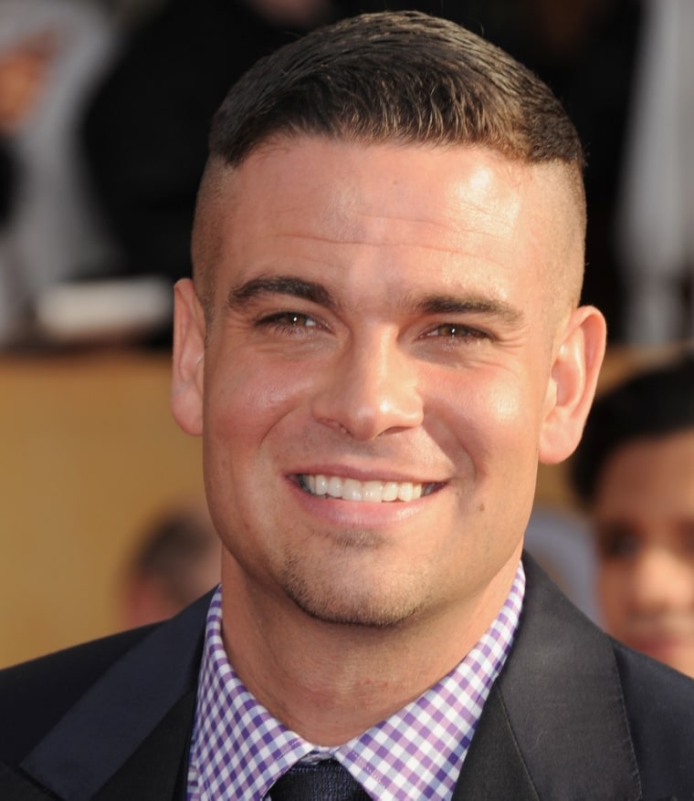 Mark Salling arrives at the 19th Annual SAG Awards in Los Angeles on Sunday, Jan. 27.