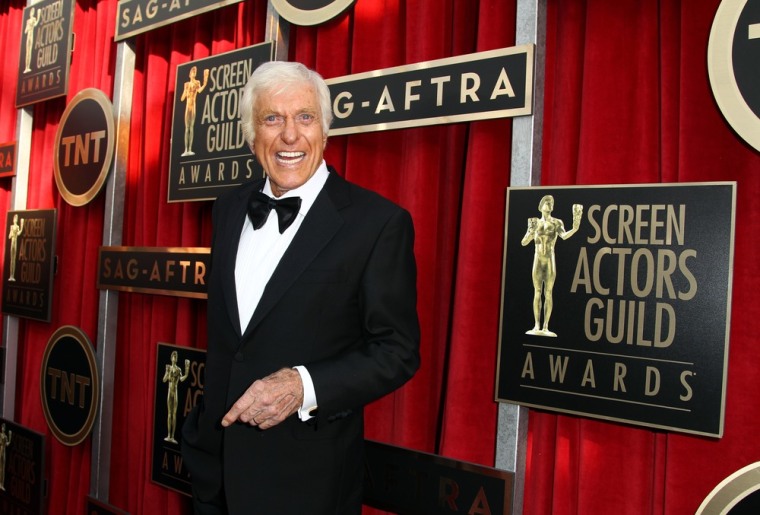 Dick Van Dyke arrives at the 19th Annual Screen Actors Guild Awards in Los Angeles on Sunday.