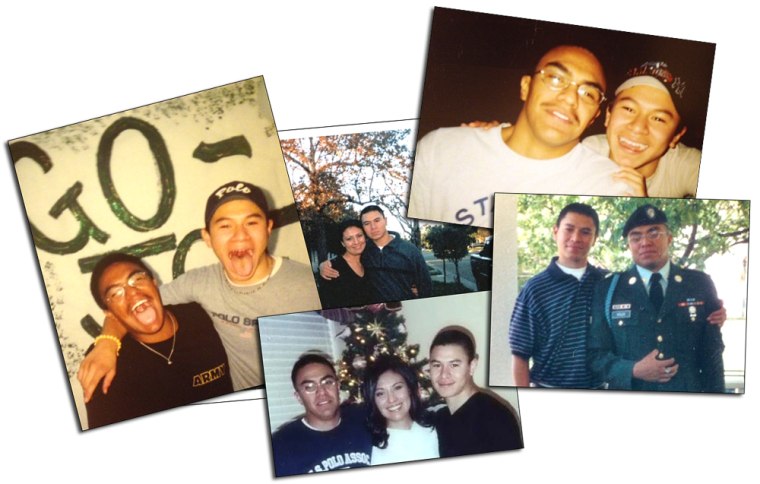 \"There are days I'm still overwhelmed. And if I sit and think about it, I feel like I wouldn't have to live through all this pain if I just let myself go,\" said Monica Velez, who shared family photos of brothers Freddy and Andrew.