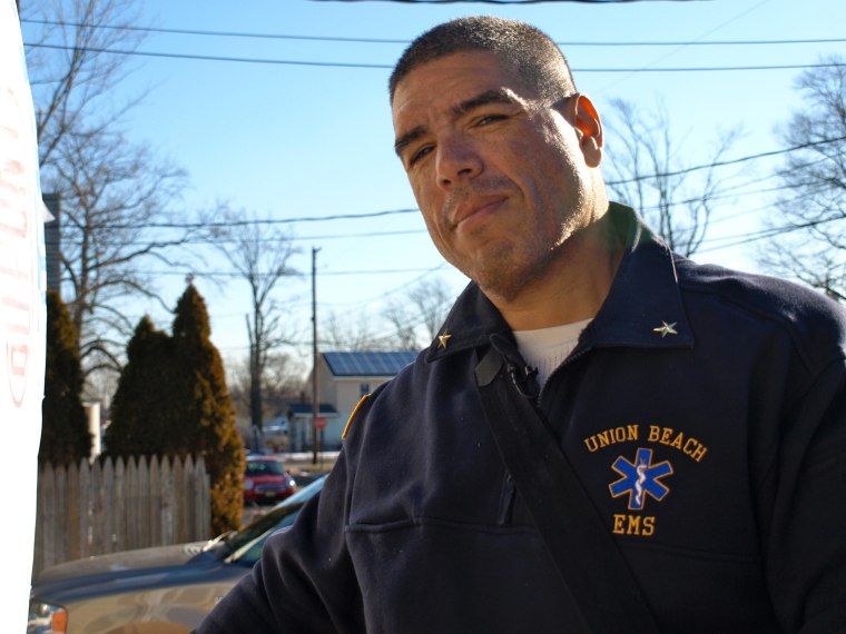 Union Beach EMS Chief Carlos Rodriguez's house was devastated by Hurricane Sandy. Three months later, he's still facing challenges.