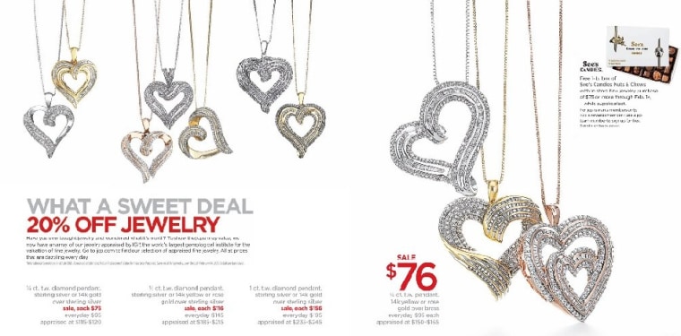 This image provided by J.C. Penney shows the company's new advertising campaign, which acknowledges that middle-income shoppers can't be weaned off sales.
