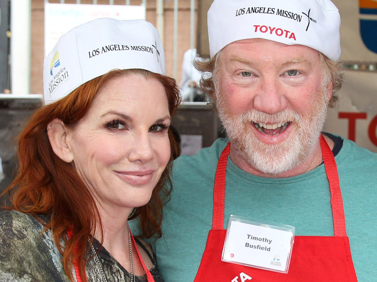 Melissa Gilbert and Timothy Busfield.