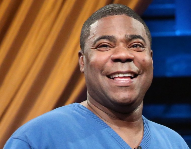 \"30 Rock\" star Tracy Morgan and his fiancee are expecting their first baby together.
