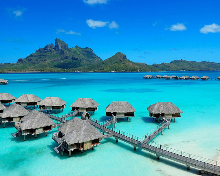 Four Seasons resort in Bora Bora.