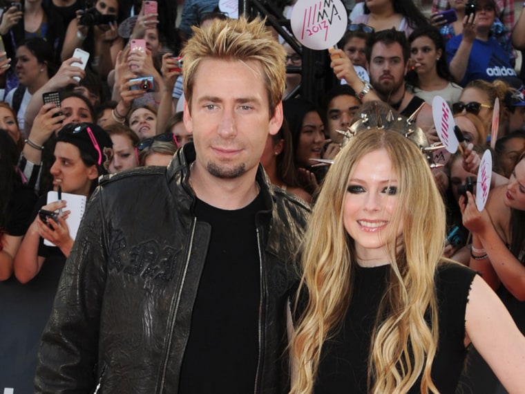 Image: Chad Kroeger and Avril Lavigne