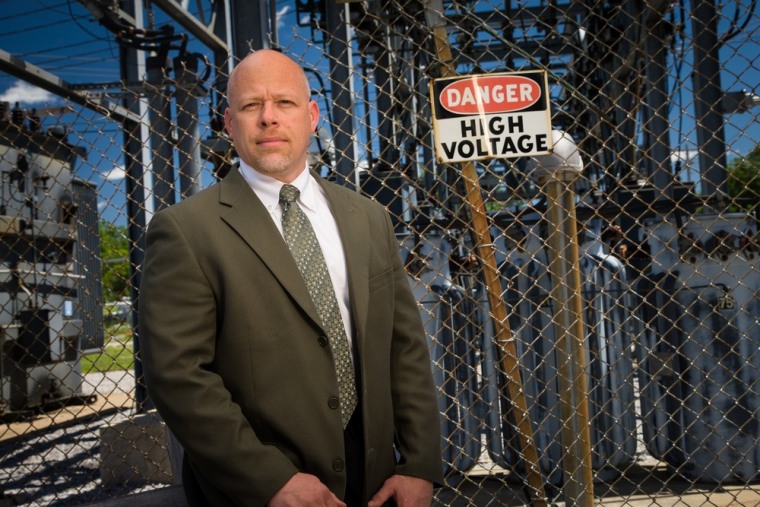 Luke Lewis, city manager of Marceline, Mo., has been struggling to find a solution to the town's financial woes stemming from participation in the Prairie State Energy Campus.