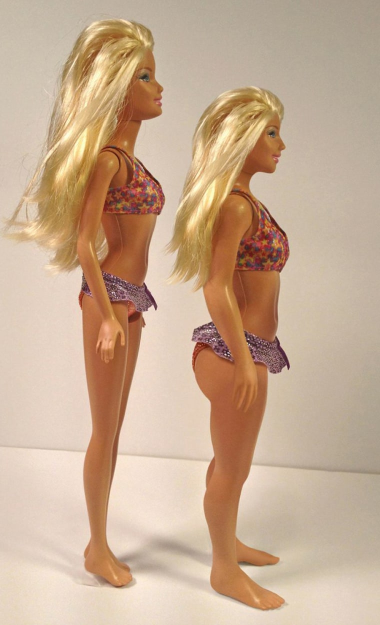 Normal Barbie uses real women s measurements